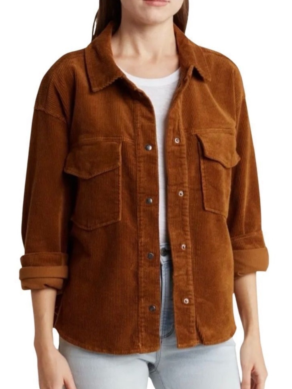 Sanctuary Corduroy Utility Jacket